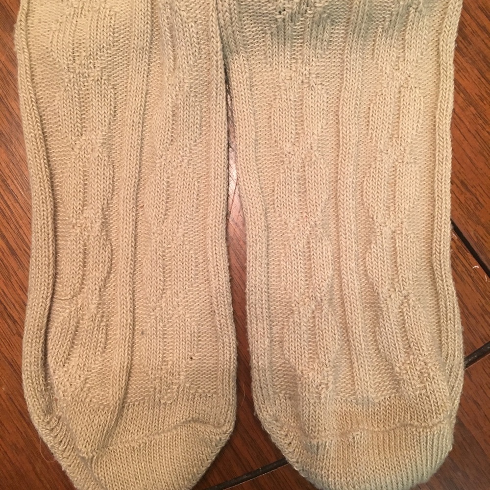 Over the knee knit socks